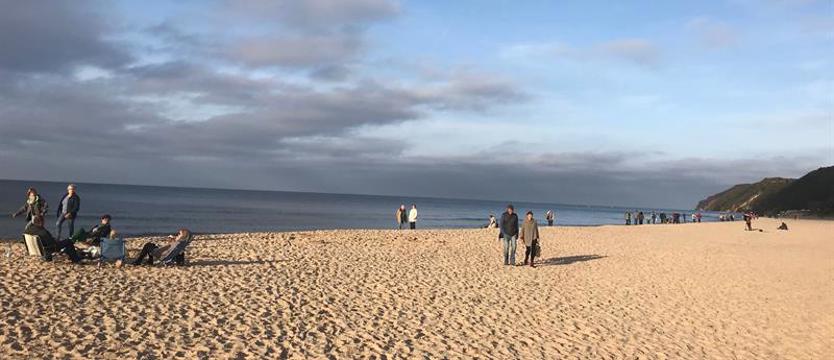 Quadem po plaży. Wcześniej zażył narkotyki