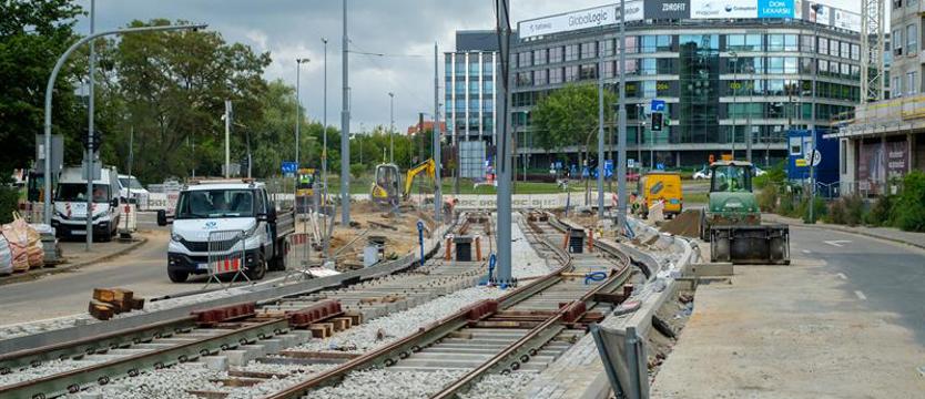 Powstańców Wielkopolskich rozkopana i opóźniona