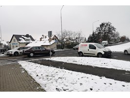 Seria wypadków na skrzyżowaniu ul. Zielonogórskiej i 26 Kwietnia w Szczecinie