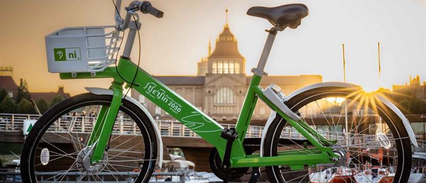 Miejskim rowerem po Szczecinie. Szlakiem zabytków, miejsc rekreacji…