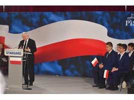 Jarosław Kaczyński odwiedził Zachodniopomorskie