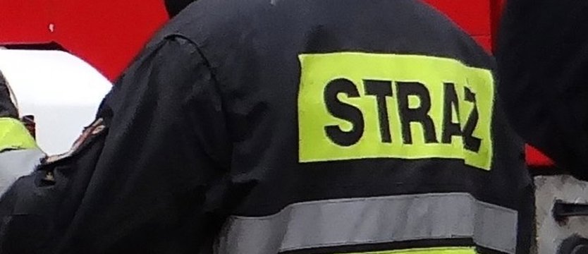 Pożar w Uniemyślu. Nie żyje jedna osoba