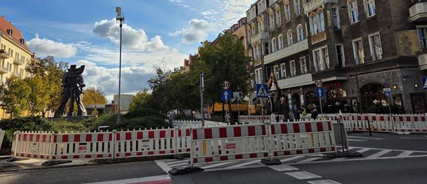 Trwa przebudowa wodociągu w centrum Szczecina. Kolejny etap prac i utrudnienia