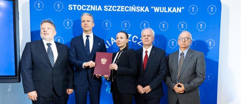 Stocznia Szczecińska „Wulkan” dokapitalizowana. Dok dla „Gryfii” za dwa lata
