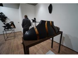 The Sphinx and the Whale in the Garden of Villa Lentz