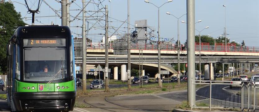 Tramwaje stanęły na ul. Gdańskiej w Szczecinie
