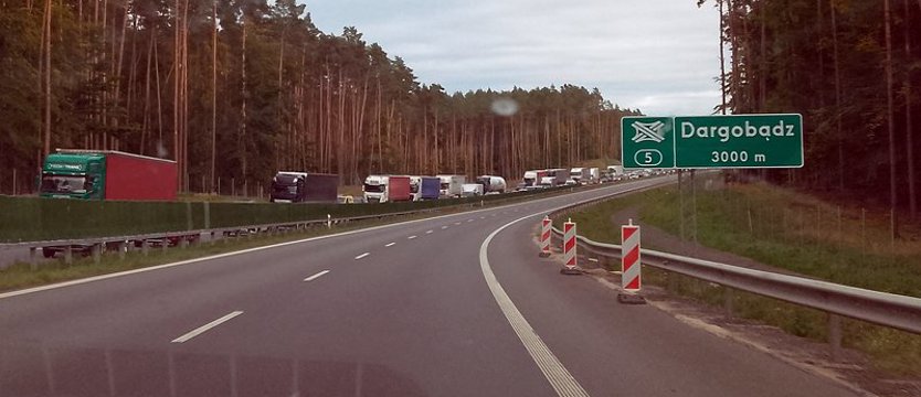 Wypadek motocyklisty na S3 przed Międzyzdrojami