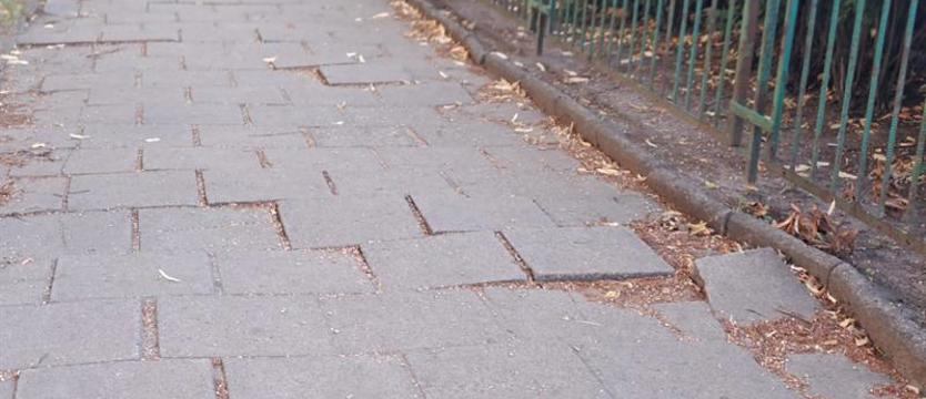 Na ul. Zawadzkiego spacer jak górska wyprawa