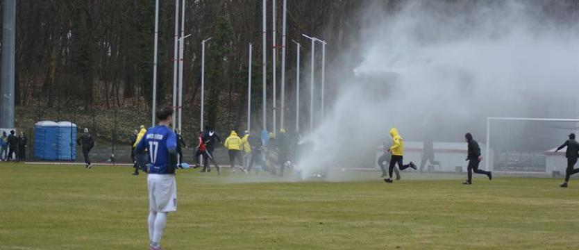 Echa awantur po meczu Floty z Elaną. Cztery osoby zatrzymane