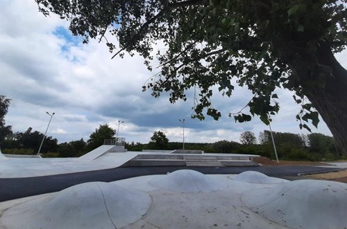 Skatepark na osiedlu Majowym w Szczecinie