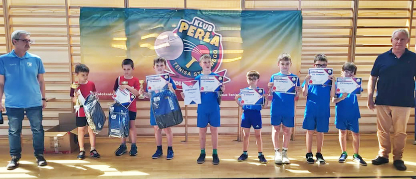 Tenis stołowy. Wojewódzkie Mistrzostwa Skrzatów w Połczynie-Zdroju