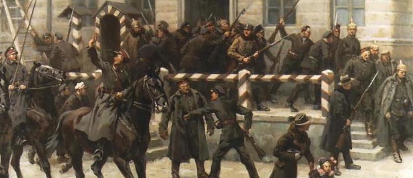 Rozbrajanie Niemców w listopadzie 1918 r.