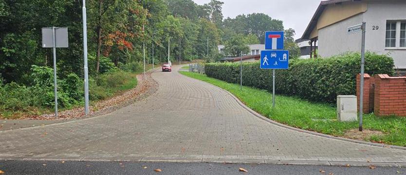 Poziomkowa już bez dziur i błota