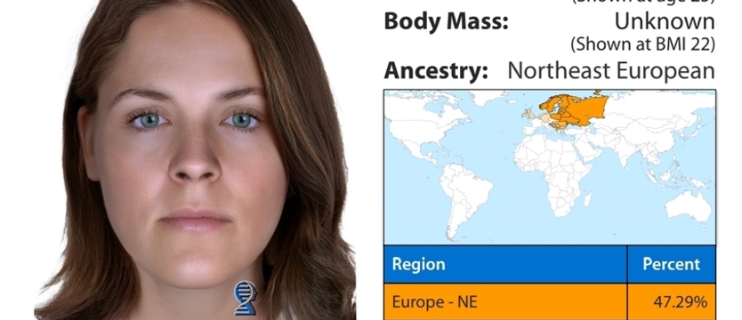 Na podstawie kodu DNA zrekonstruowali wizerunek kobiety zamordowanej w 2009 r.