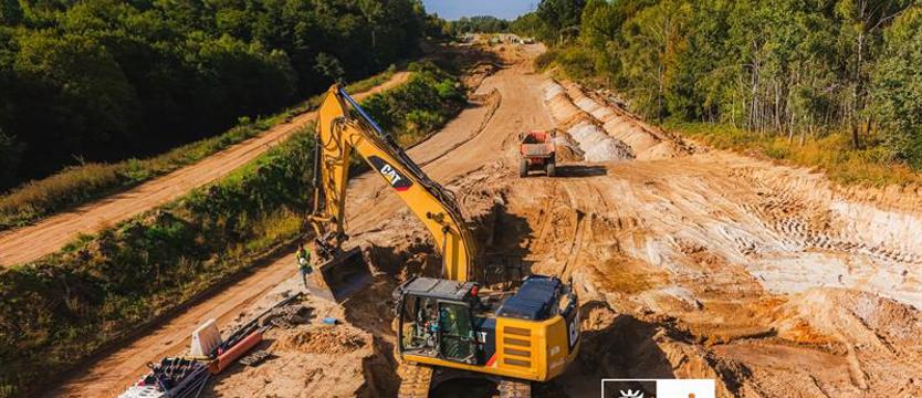 Trwa budowa Trasy Północnej. Nowe ronda, nasypy, sieci