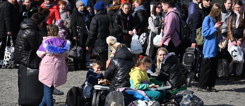 Badanie: ponad połowa Ukraińców nie planuje na razie wyjazdu z Polski