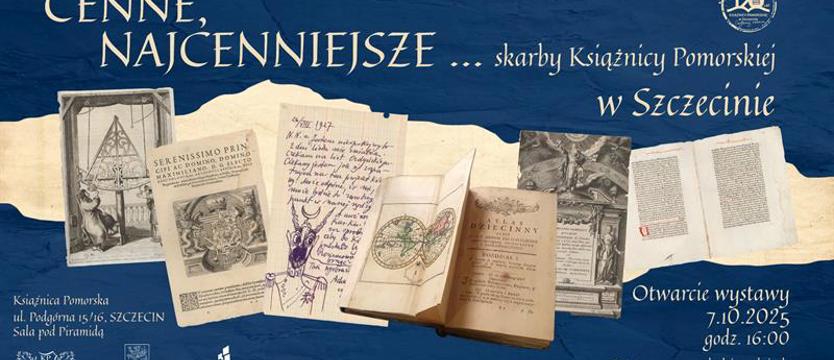 Nowa wystawa. Skarby Książnicy Pomorskiej