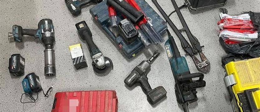 Kradli elektronarzędzia