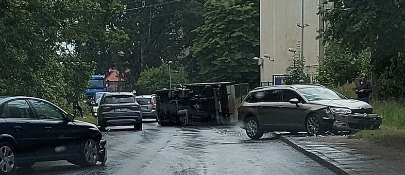 Wypadki na ulicach Szczecina