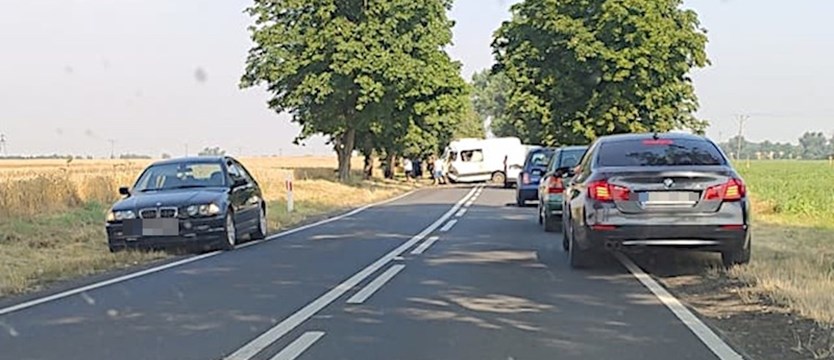 Wypadek na drodze Witkowo - Kolin. Są poszkodowani