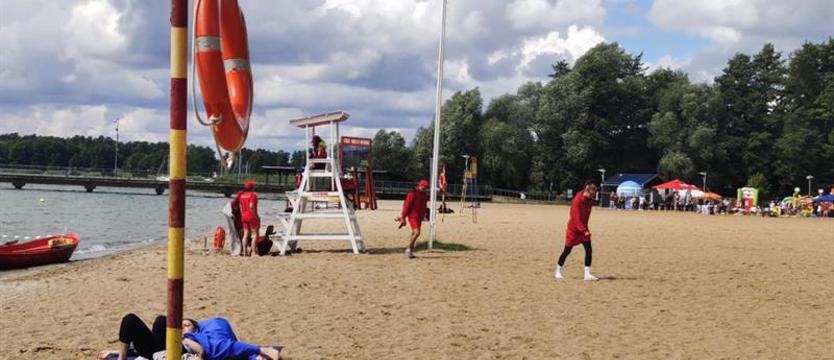 Zakaz kąpieli na kąpielisku w Zieleniewie