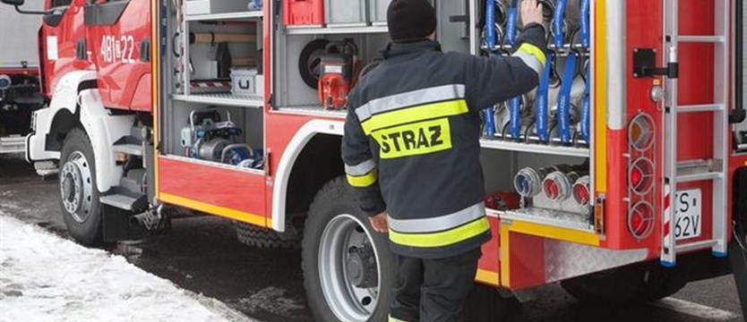 Pożar w kamienicy przy ul. Śląskiej w Szczecinie