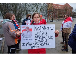 Żywie Biełaruś! Akcja solidarnościowa w Szczecinie - możliwe utrudnienia w centrum.