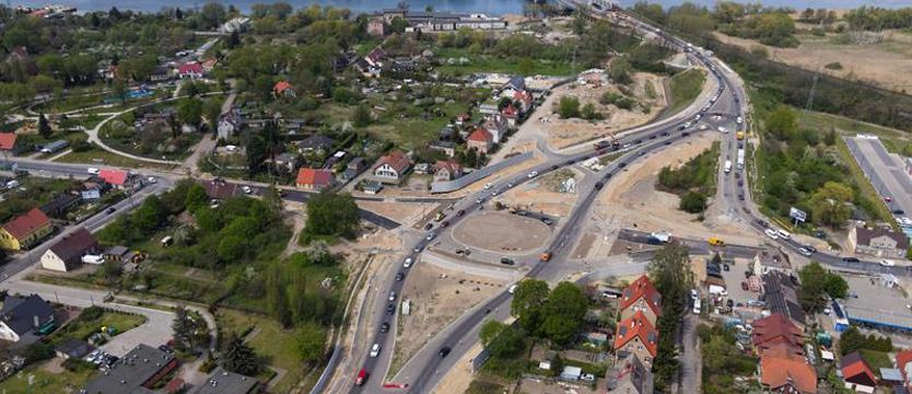 Węzeł Granitowa pod koniec wakacji? Pełna przejezdność może być udostępniana etapowo