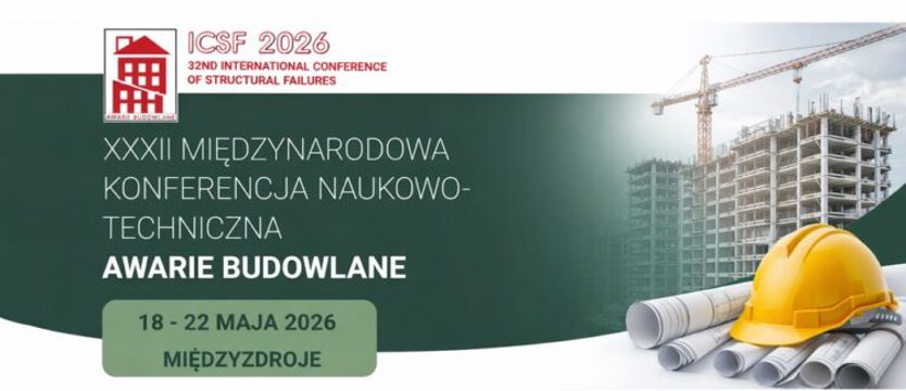 XXXIII konferencja „Awarie Budowlane”