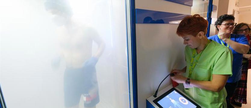 Tak zimno, że aż zdrowo. Kriokomora w WOMP