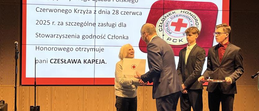 Wolontariusze wyróżnieni podczas uroczystej gali