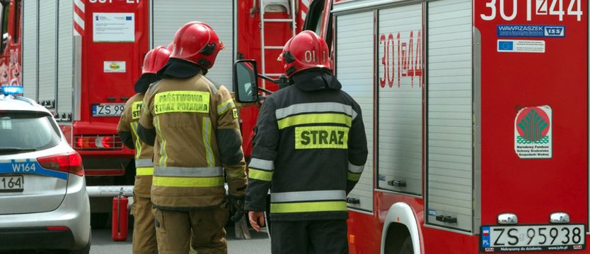 Pożar mieszkania w powiecie gryfińskim. Nie żyje jedna osoba