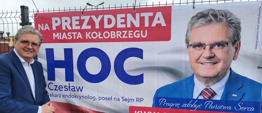 Poseł Czesław Hoc z PiS chce być prezydentem Kołobrzegu