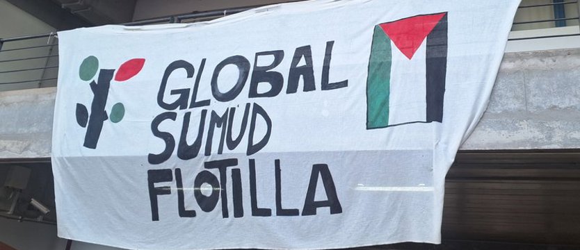 Szef MSZ: polscy obywatele z flotylli Sumud bezpiecznie wylądowali w Atenach