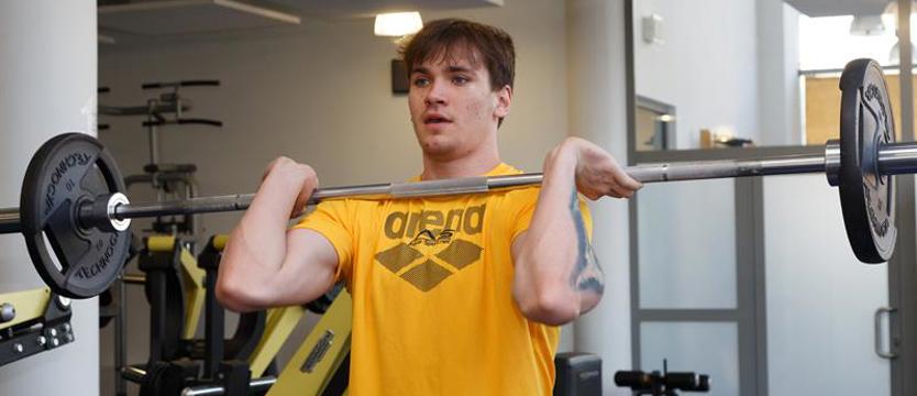 Pływanie. Srebrny medal Ostrowskiego