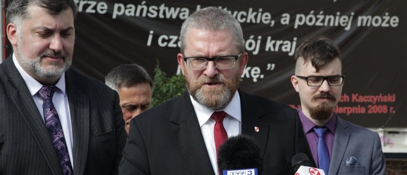 Poseł Grzegorz Braun kontra „łże-prawica”