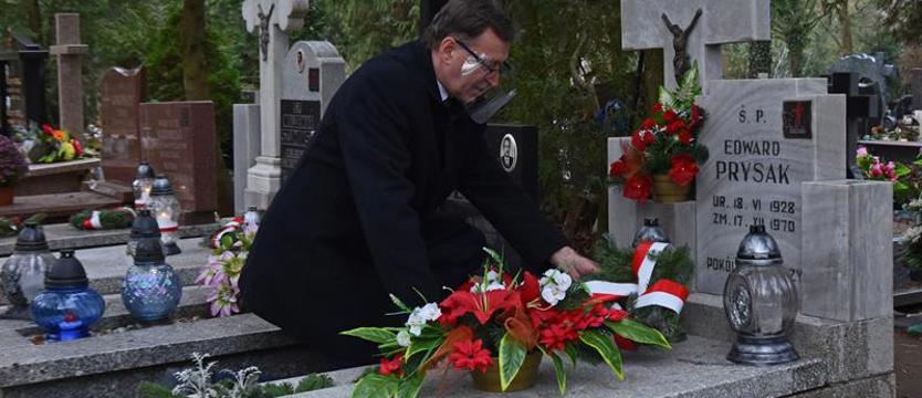 Dyrektor IPN-u złożył hołd szczecińskim ofiarom Grudnia '70