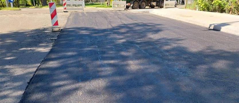 Ulice Nadbrzeżna i Cisowa w Policach niemal gotowe