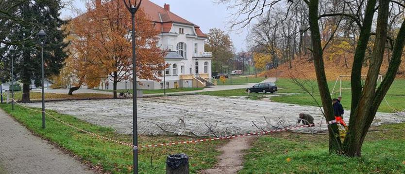 Lodowisko w Stargardzie. Ma być gotowe na mikołajki