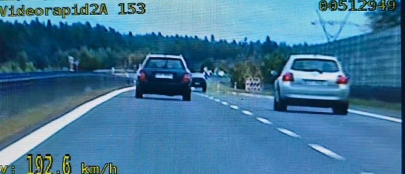 Bez prawa jazdy pędził 192 km/h na S10. Niedawno doszło tam do tragedii
