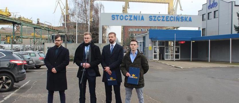 Konfederaci chcą wyjaśnień. "Paśnik" w stoczni Gryfia