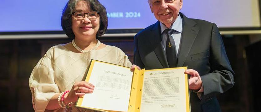 Filipiny reprezentowane w Szczecinie. Zbigniew Jagniątkowski został konsulem honorowym