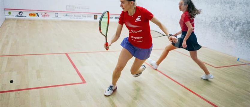 Squash. Trzy panie triumfatorkami grup
