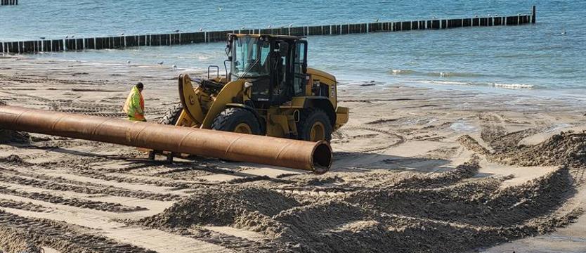 Mielno zyskuje szersze plaże