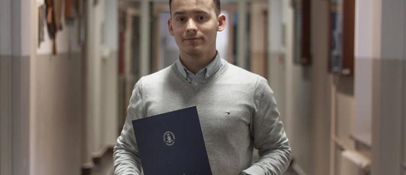 Zdolny student z Politechniki Morskiej