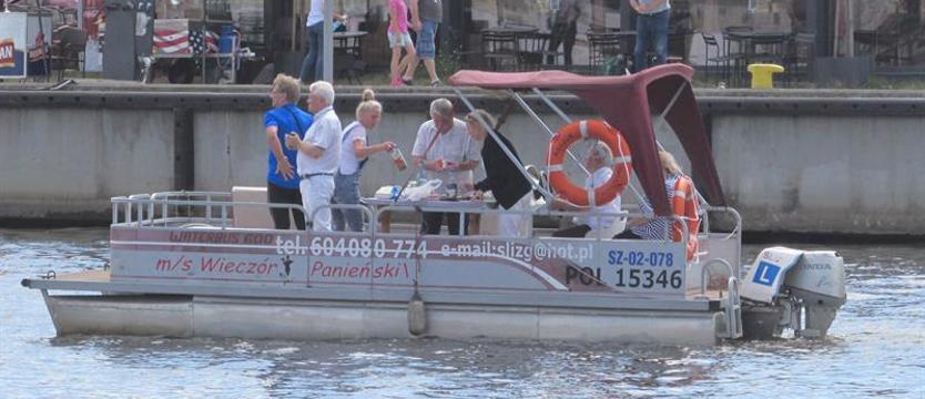 Tramwaj wodny propozycją na majówkę