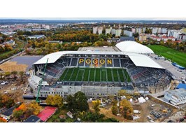 Stadion Miejski w Szczecinie. Blisko zamknięcia konstrukcji