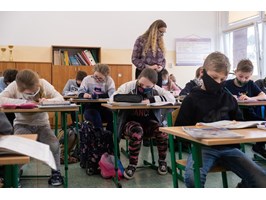 Najmłodsi uczniowie wrócili do szczecińskich szkół