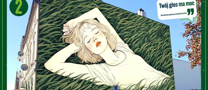 Mural tak, ale jaki? Wielu Gryfinianom nie podoba się propozycja gminnych władz