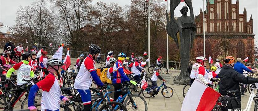 Na rowerach, w patriotycznej atmosferze. Przejadą 11 kilometrów